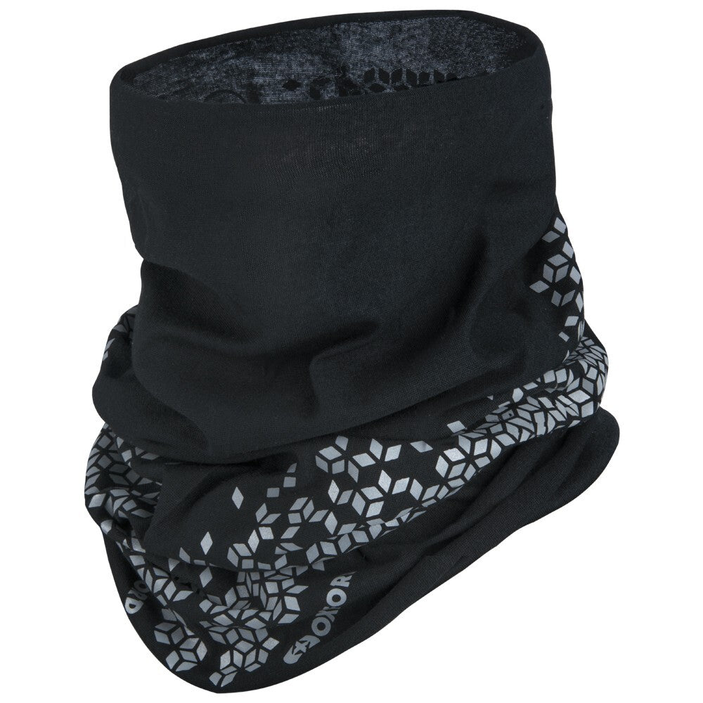 Oxford Tech Tube Pro Motorcycle Neck Warmer Coolmax Reflective Wicking Black