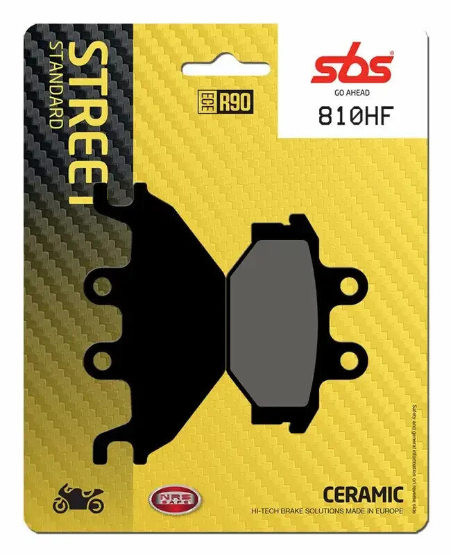 SBS 810 HF Ceramic Rear Brake Pads