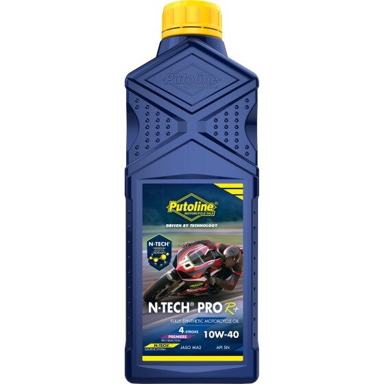 Putoline N-Tech Pro R+ 10W/40 Fully Synthetic N-Tech Motorcycle Motorbike Oil 1L