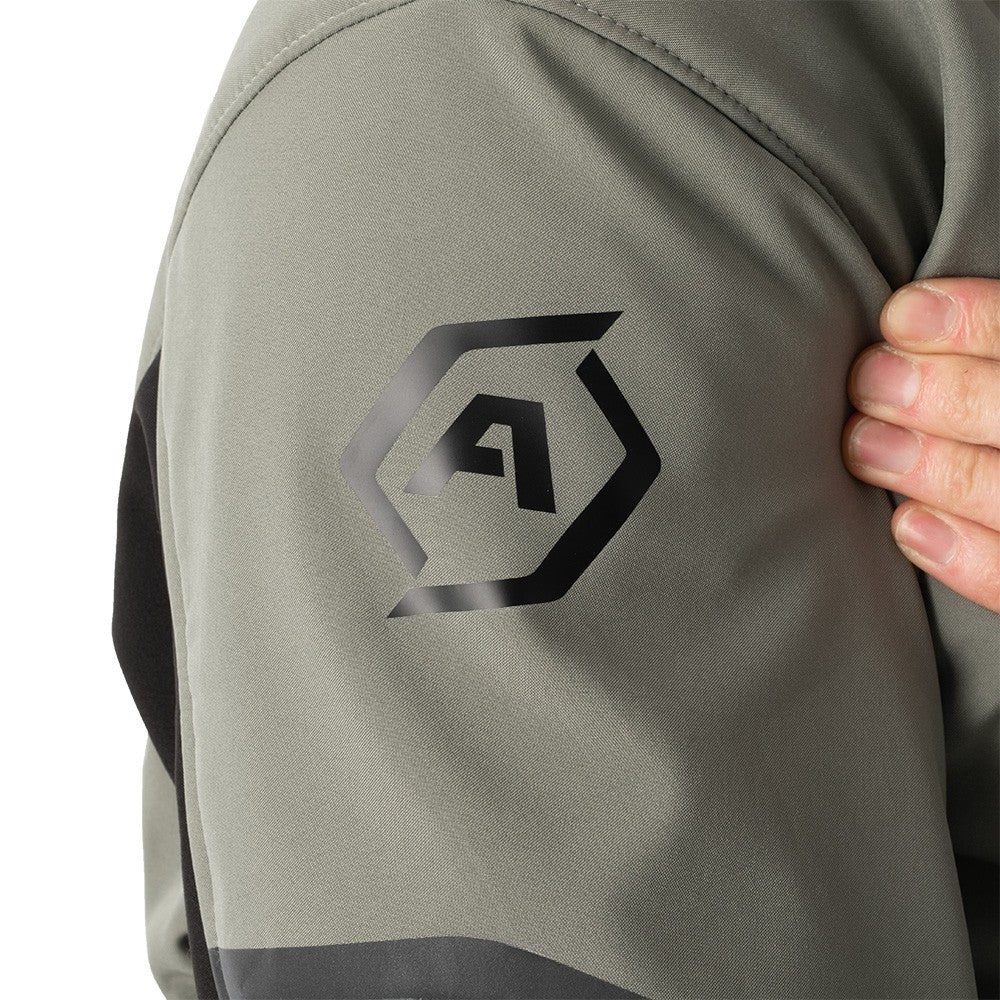 ARMR Kyoto 1.0 Softshell Windproof Motorcycle Motorbike Jacket - Green