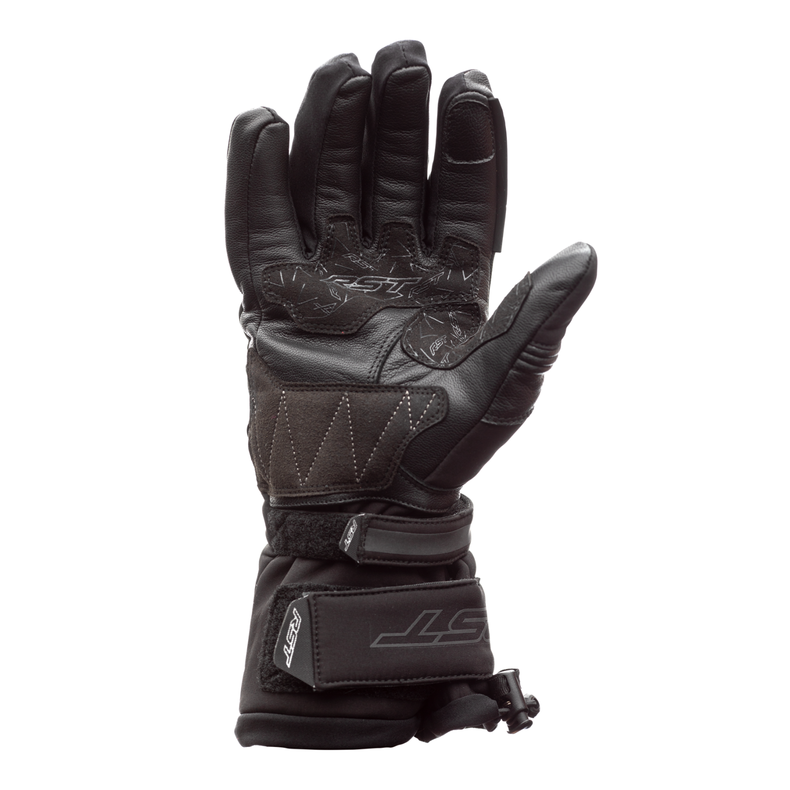 RST Atlas CE Mens Waterproof Motorcycle Motorbike Textile Leather Winter Gloves