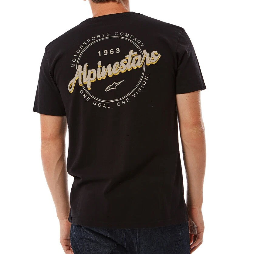 Alpinestars Turnpike Casual Short Sleeve Premium Tee T-Shirt - Black