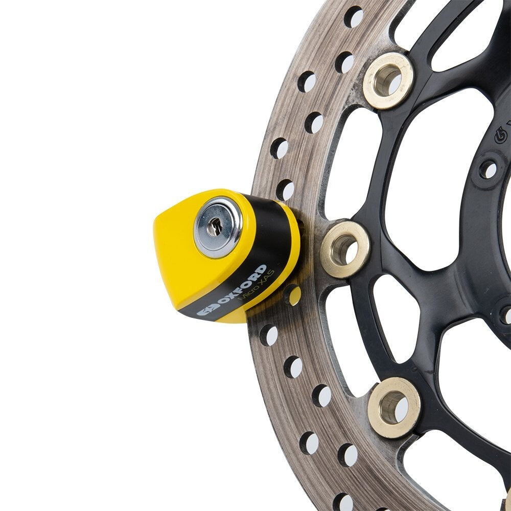 Oxford Scoot XA5 Compact Rechargeable Alarmed Scooter Disc Lock (5.5mm pin)