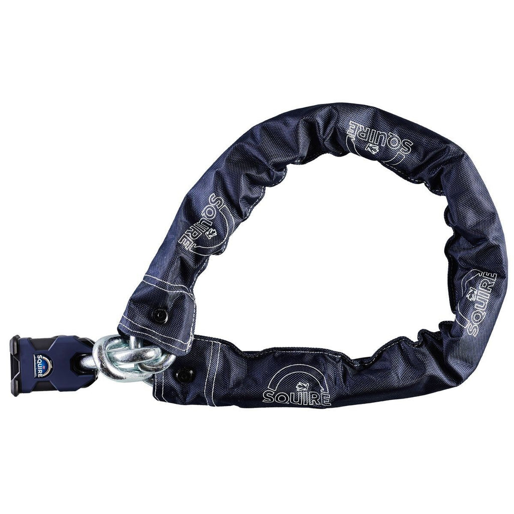 Motorcycle Bicycle Squire 14mm Chain SS50CS Padlock Included Sold Secure - Gold