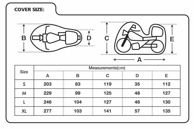 Oxford Aquatex Topbox Motorcycle Motorbike Scooter Waterproof Cover Medium CV203