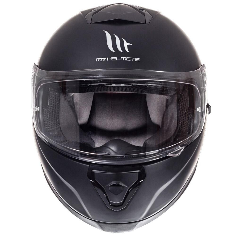 MT Thunder 3 Full Face Motorcycle Helmet Matt Black Plain Bike Crash Lid
