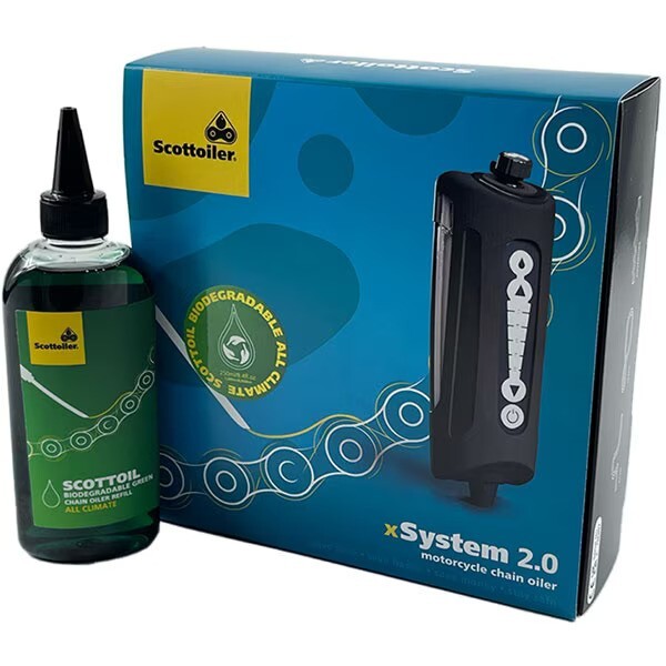 Scottoiler xSystem 2.0 Motorcycle Motorbike Chain Oiler - Factory Refurbished