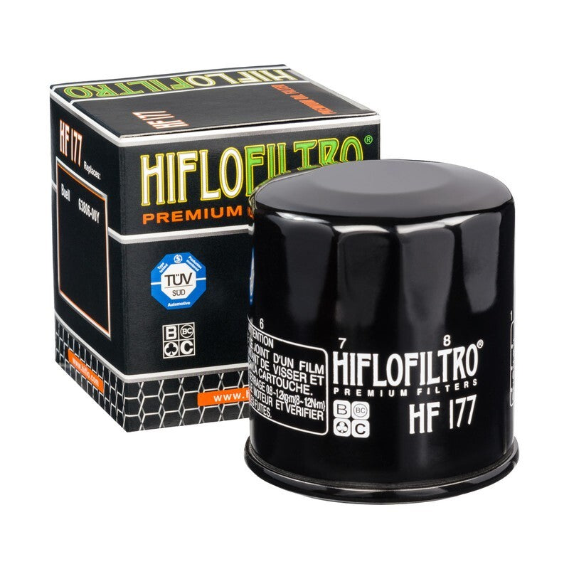 Hiflo Filtro HF177 Motorcycle Motorbike Oil Filter Replaces Buell 63806-00Y