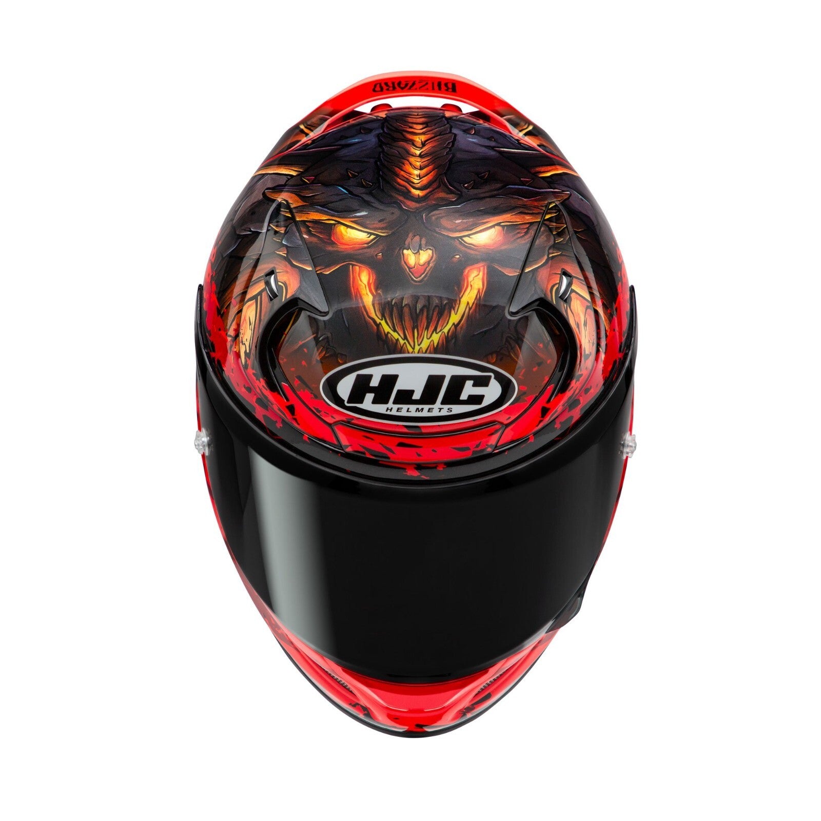 HJC RPHA12 Diablo Blizzard Limited Edition Full Face Motorcycle Motorbike Helmet