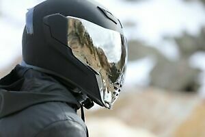 Icon Airflite Fliteshield Genuine Replacement Anti-fog Visor Silver Iridium