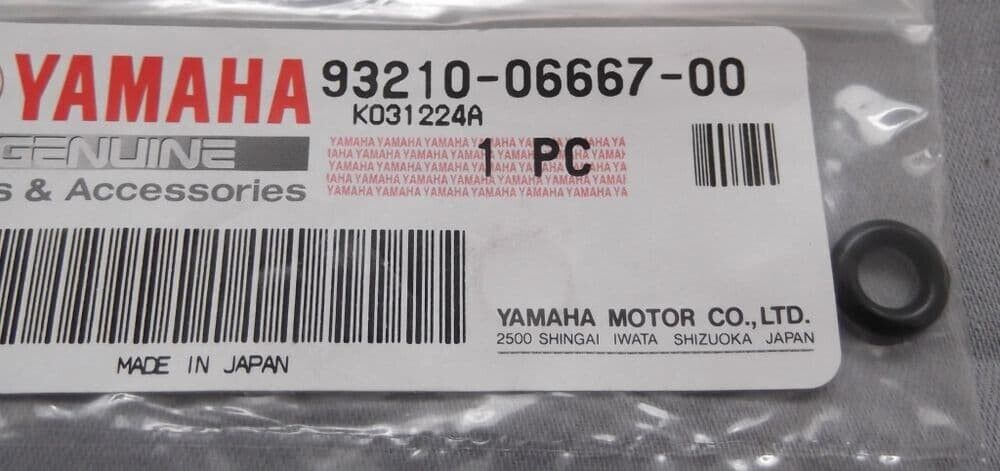 Genuine Yamaha O-Ring Fits MT01, YZF-R1, FJR1300, XV1700 & More - 93210-06667-00