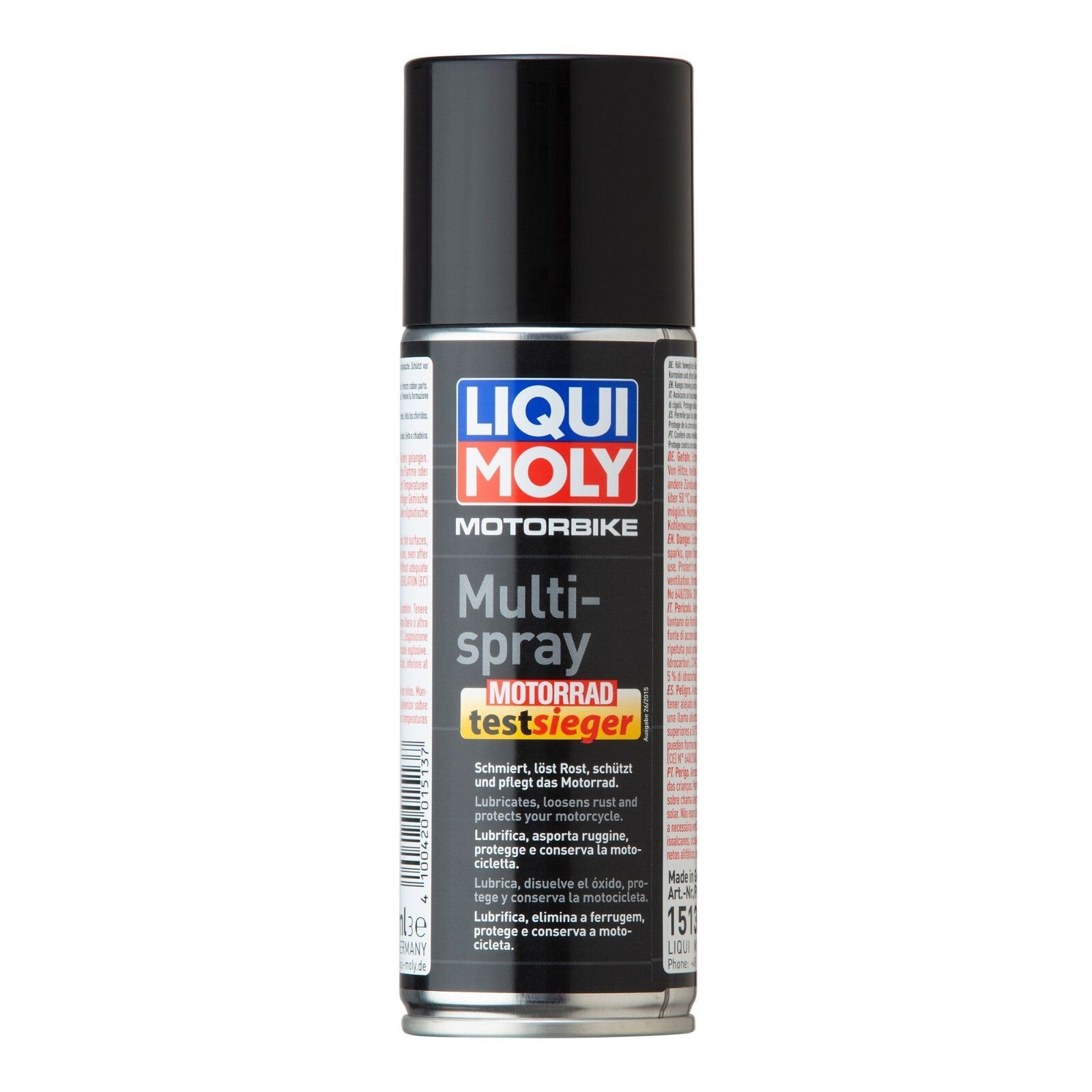 Liqui Moly Motorcycle Maintenance Multi-Spray Lubricates Removes Rust etc. 200ml