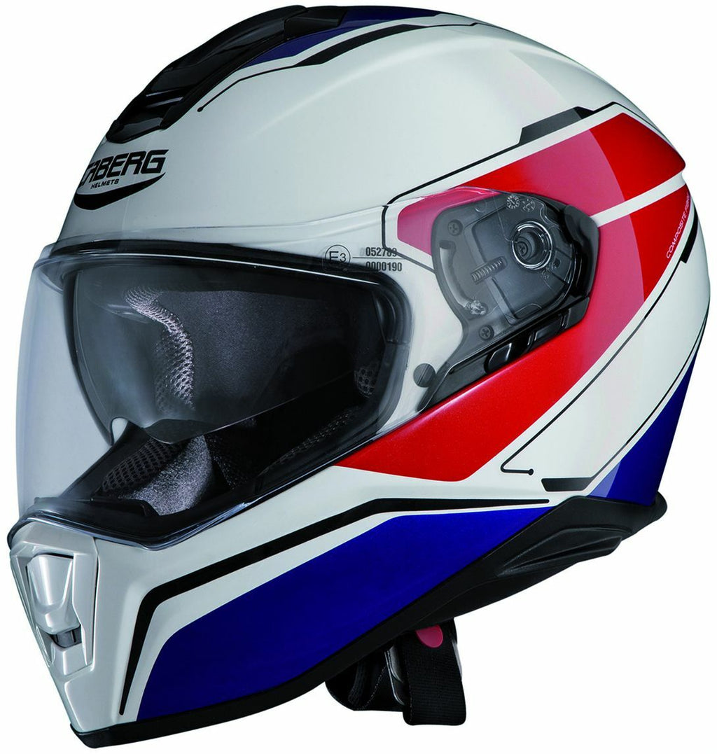 Caberg Drift - Tour Full Face Motorcycle Motorbike Helmet - Red/White/Blue