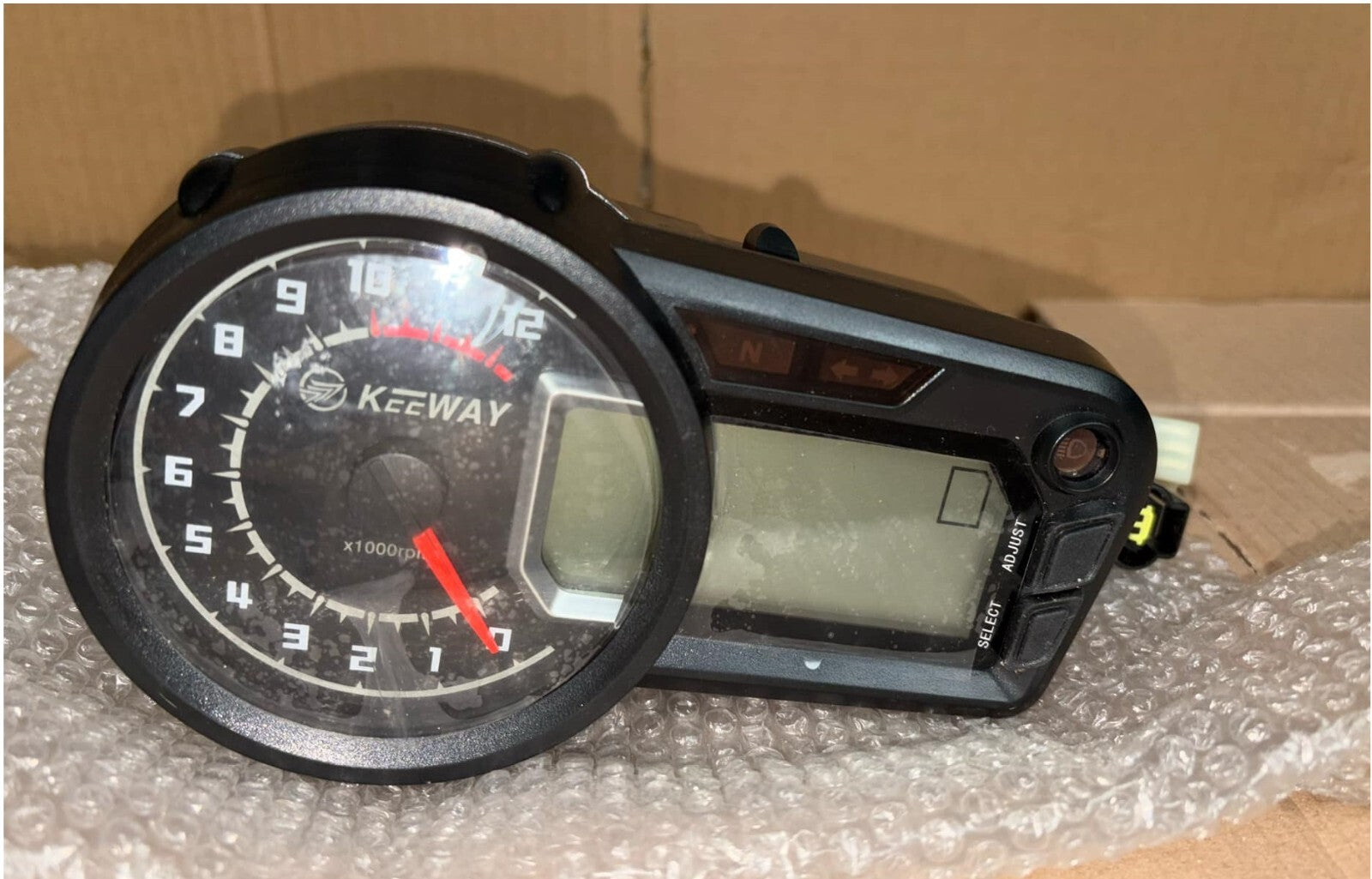 Unused Genuine Keeway Speedometer Clock Assembly, for RKV 125 - 70000K690000