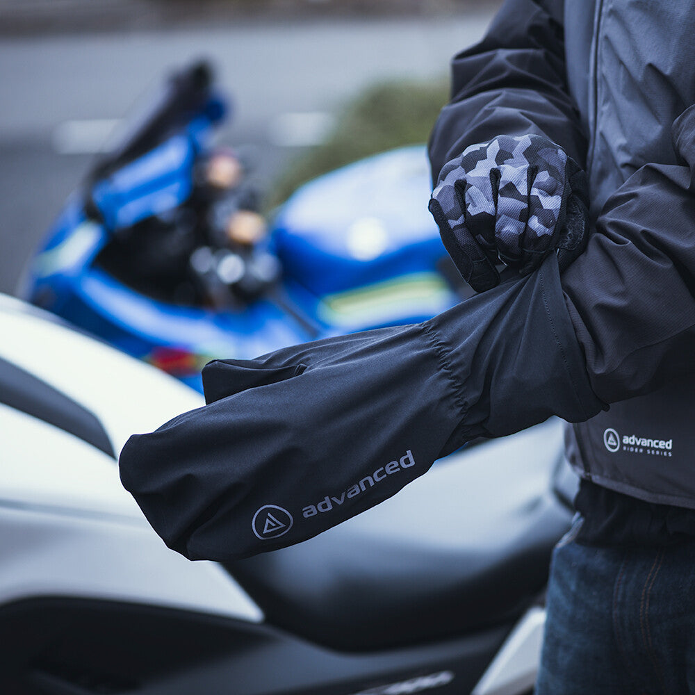 Oxford Rainseal Pro Waterproof Dry2Dry Motorcycle Motorbike Over Glove Black