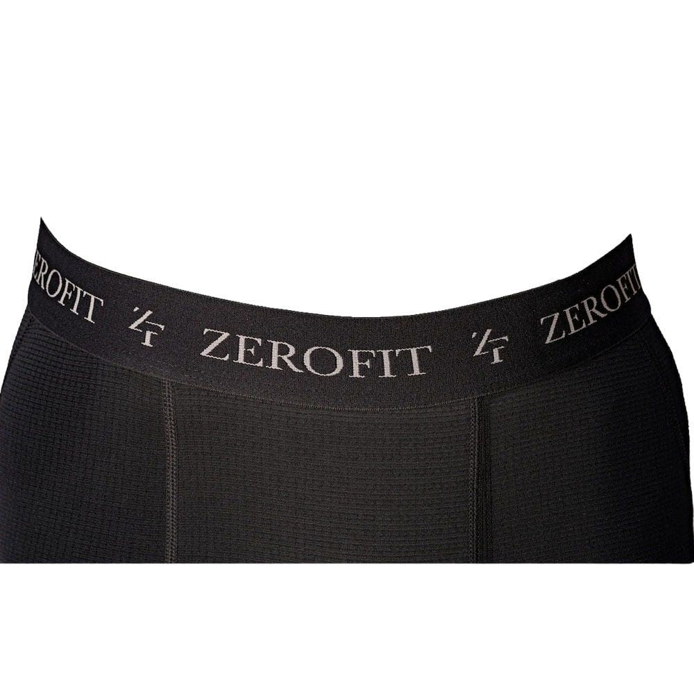 ZeroFit Move Warm Heatrub Motorcycle Motorbike Baselayer Bottoms Leggings Black