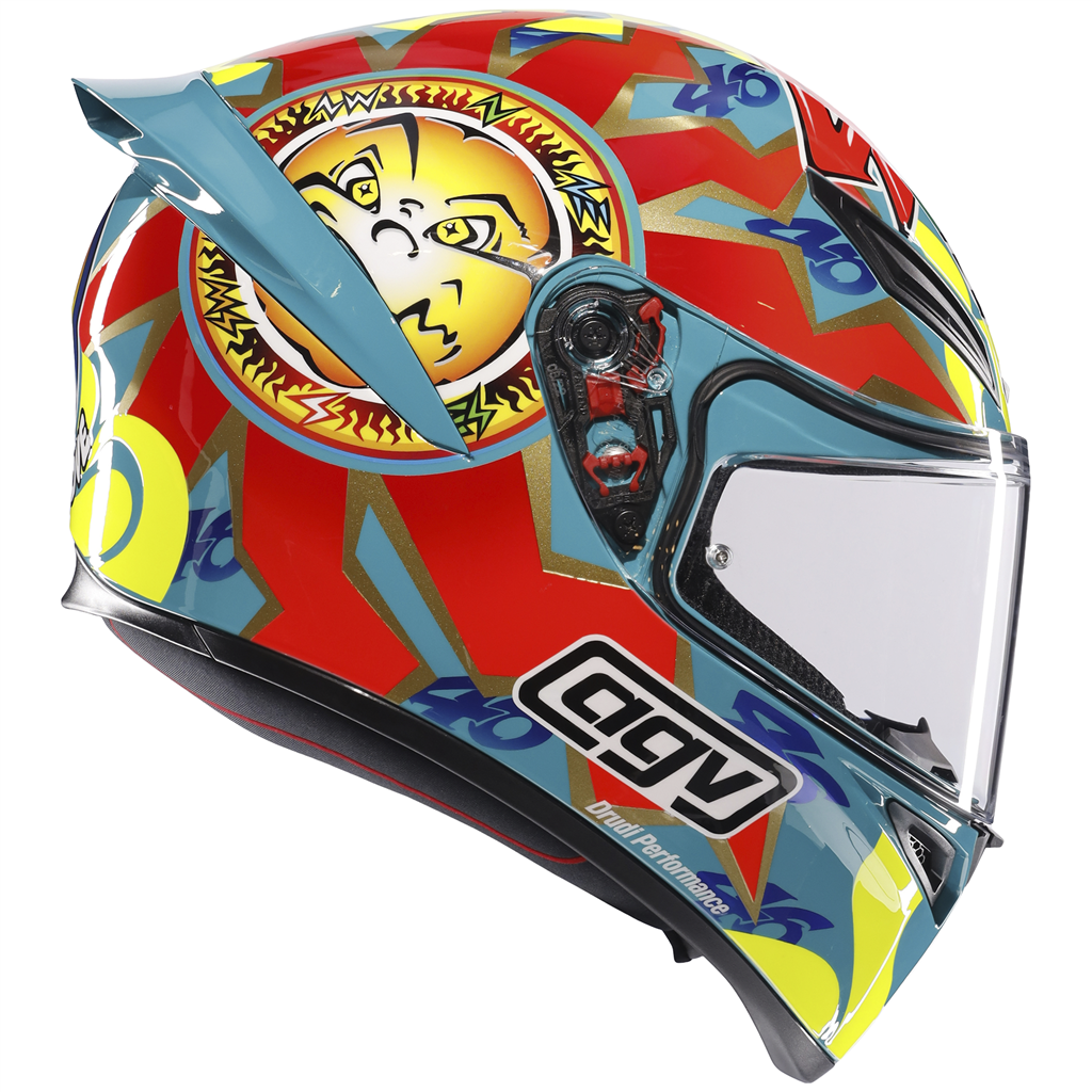AGV K1S Rossi Mugello 1999Replica  ECE2206 Full Face Motorcycle Motorbike Helmet