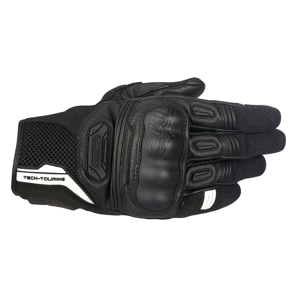 Alpinestars Highlands Goat Leather Motorcycle Motorbike Gloves Black