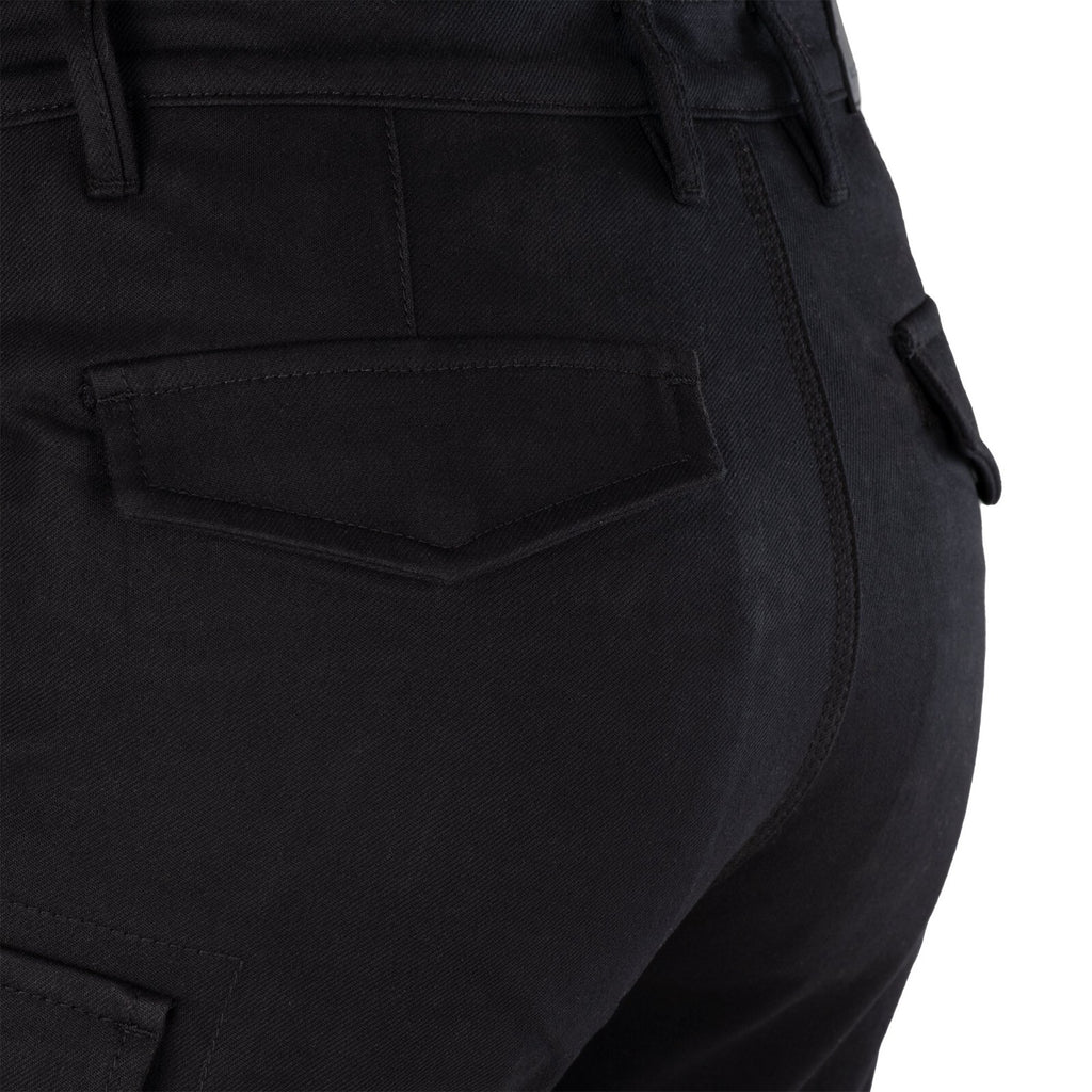 Oxford CE AA Armoured Motorcycle Motorbike Cargo Pants Jeans Black Short Leg