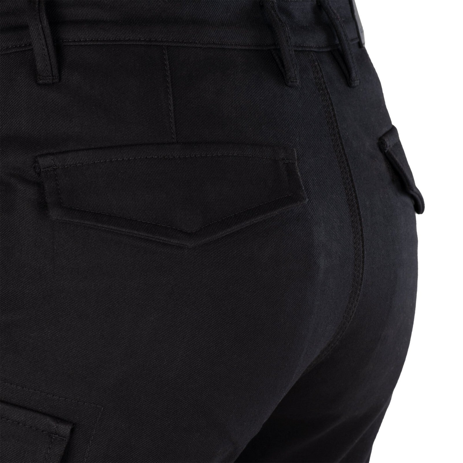 Oxford CE AA Armoured Motorcycle Motorbike Cargo Pants Jeans Black Short Leg