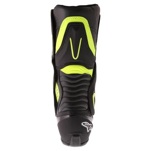 Alpinestars SMX-6 V2 Men‘s Motorcycle Motorbike Track Race Boots Black Yellow Fl