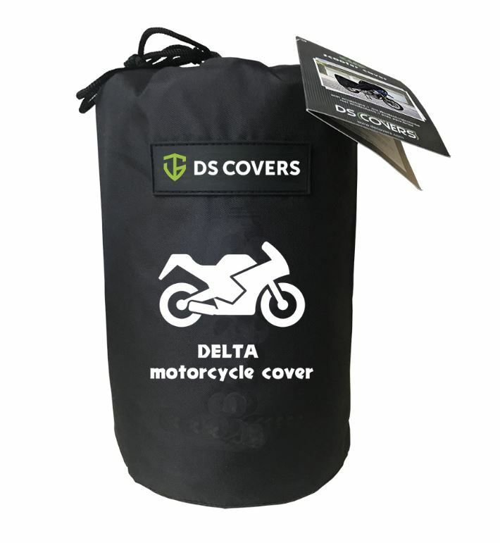 DS Covers Delta Outdoor Waterproof Motorcycle Motorbike Cover - Medium