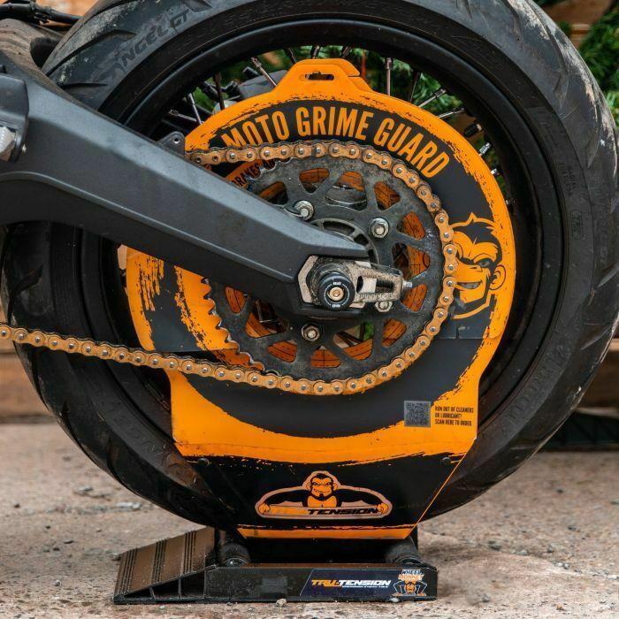 Tru Tension Motorcycle Motorbike Grime Brake Tyre Guard Drip Tray