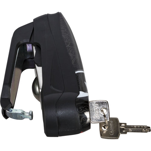 ABUS Detecto 7000 RS1 Motorcycle Motorbike 100 db Alarmed Brake Disc Lock Flame