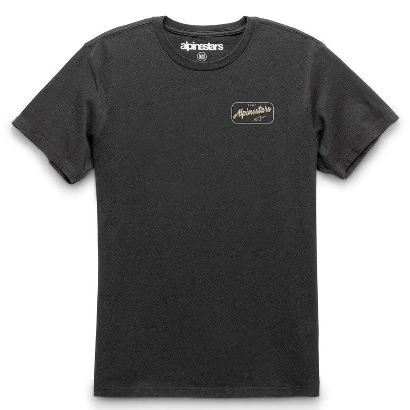 Alpinestars Turnpike Casual Short Sleeve Premium Tee T-Shirt - Black