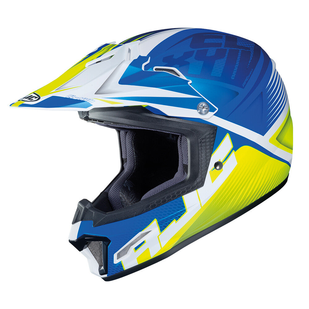 HJC CL-XY II Ellusion MC2SF Blue Child's Youth Motorcycle Offroad Moto X Helmet