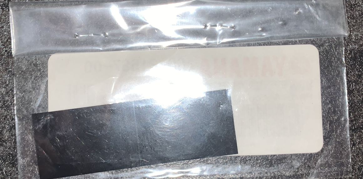 Yamaha New Genuine R6 Tape 2, ( 6cm x 2cm ) 2C0-21567-00