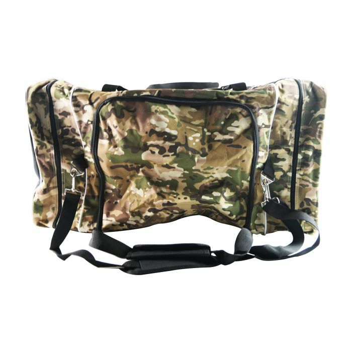 Bike It Motocross MX Motorcycle Motorbike Track Luggage Kit Bag 128L - Camo