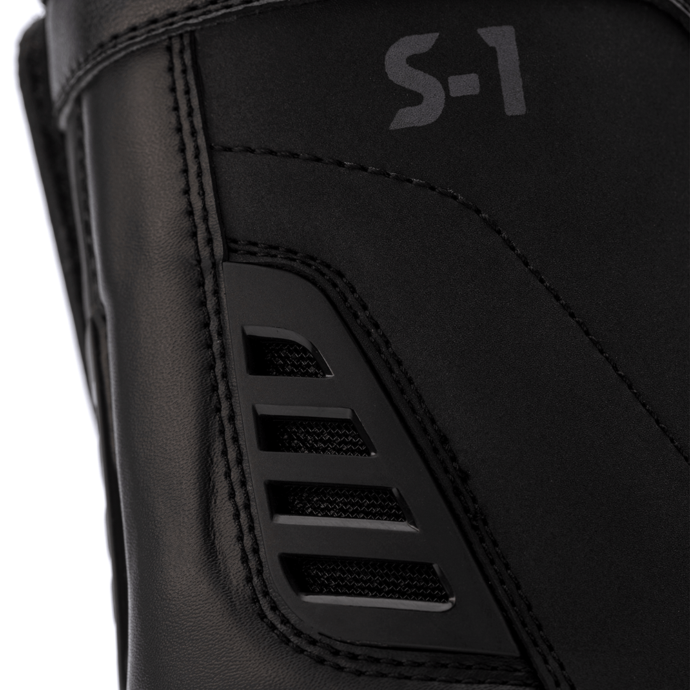 RST S-1 CE Waterproof Ladies Motorcycle Motorbike Sports Style Boots - Black