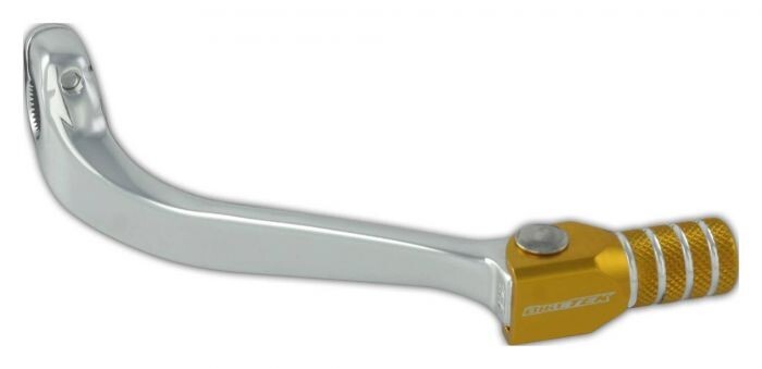 BikeTek MX Alloy Gear Lever With Gold Tip - #S15  Suzuki RMZ250 2007 - 2021
