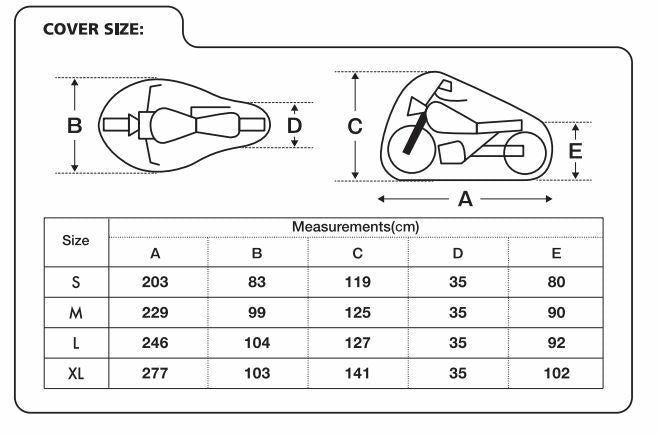 Oxford Stormex Waterproof Motorcycle Motorbike Scooter Cover All Weather Medium