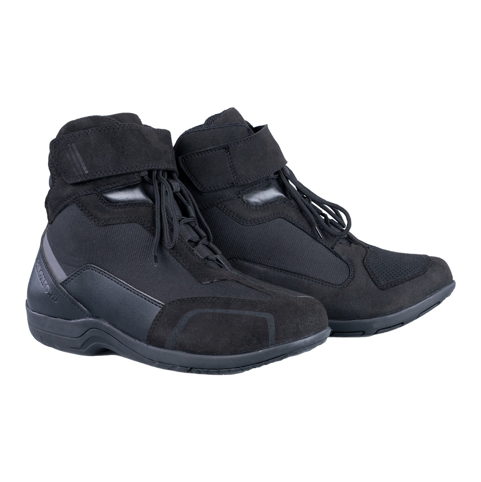 Oxford Spartan Air Mens Vented Motorcycle Motorbike Boots - Black