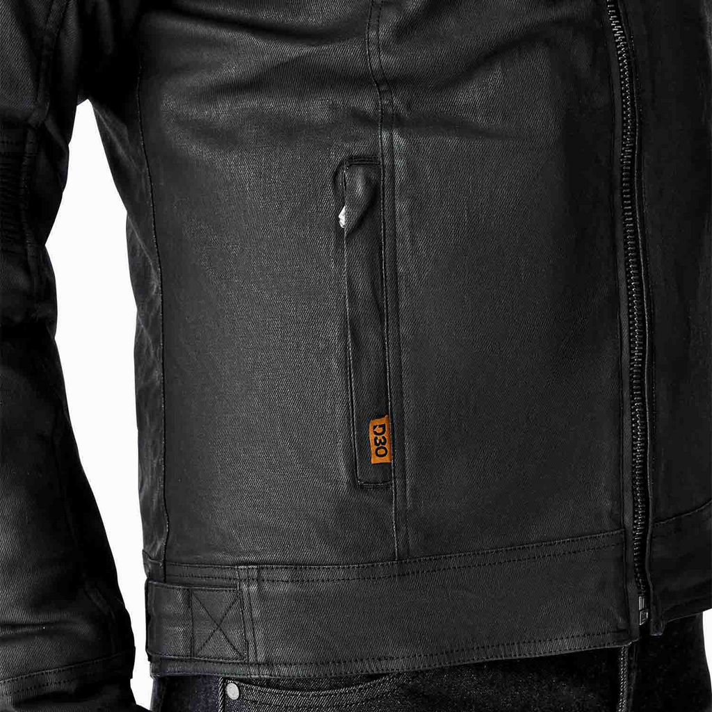 RST Brixton D3O Classic Waxed CE Textile Waterproof Motorcycle Motorbike Jacket