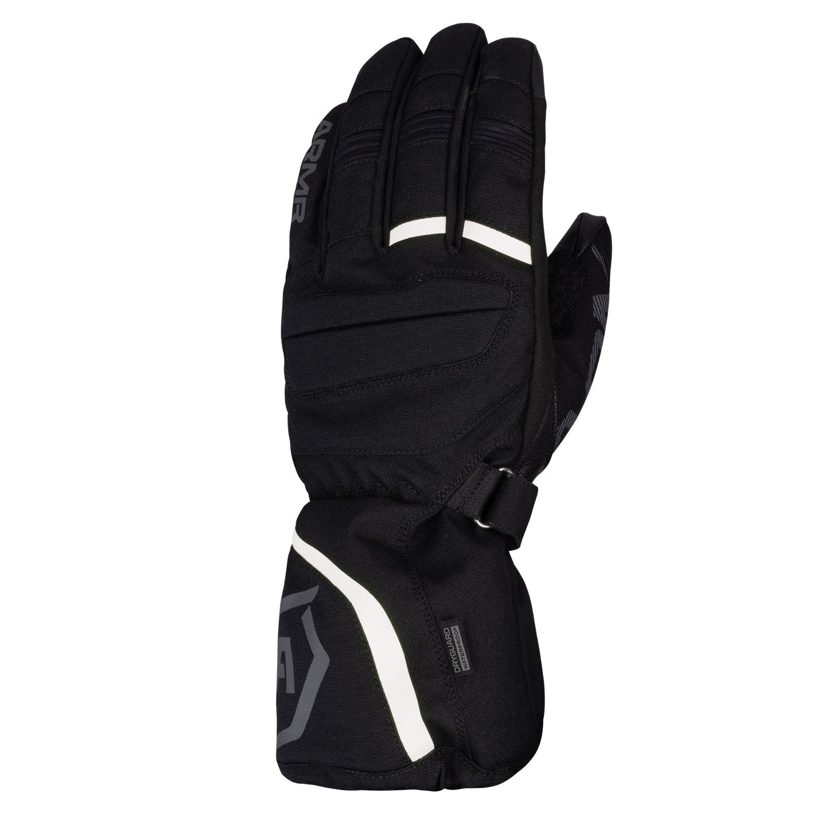 ARMR Kiso 4.0 Dryguard Waterproof Textile Motorcycle Motorbike Gloves - Black