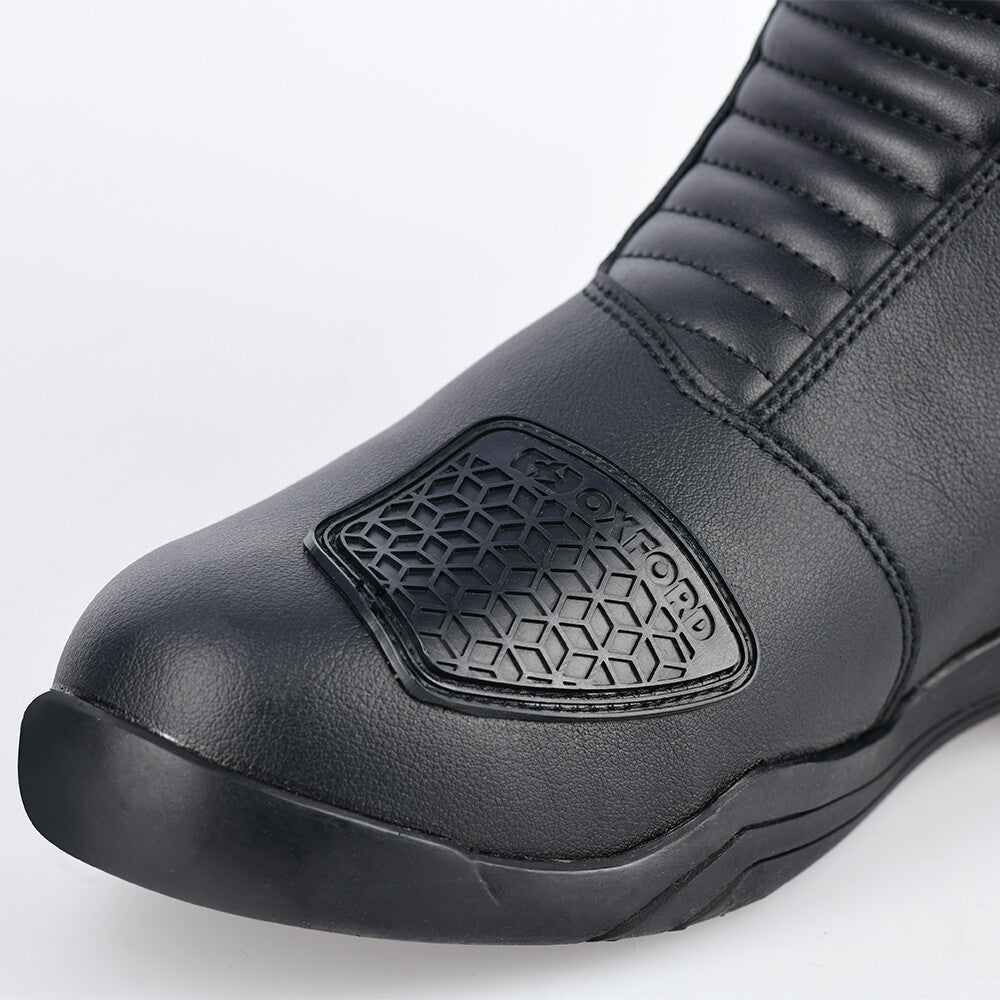 Oxford Warrior 2.0 Waterproof Rainseal Motorcycle Motorbike Short Boot Black