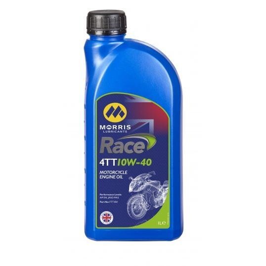 Morris Race 4TT 10W-40 High Performance Fully Synthetic Motorcycle Engine Oil 1L
