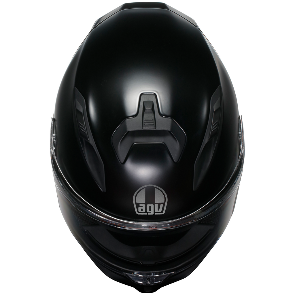 AGV K7 Solid Matt Black Full Face Sports Touring Motorcycle Motorbike Helmet