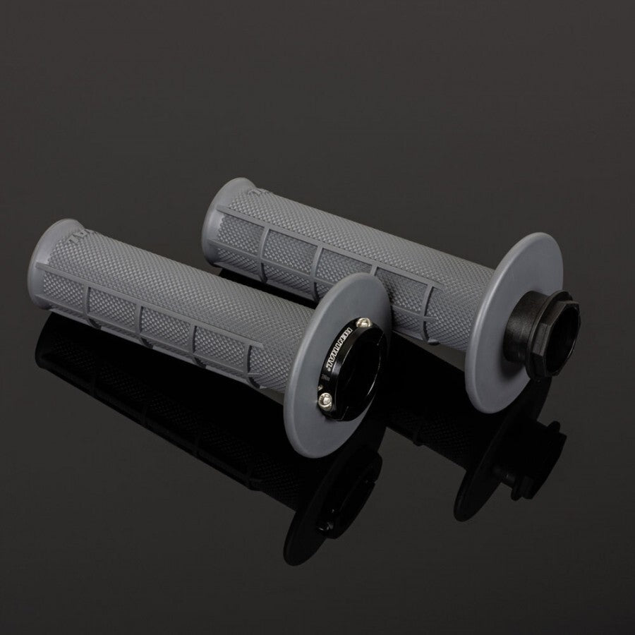 Renthal MX R-Works Lock-On Medium Compound Half Waffle MX Off Road Lock On Grip