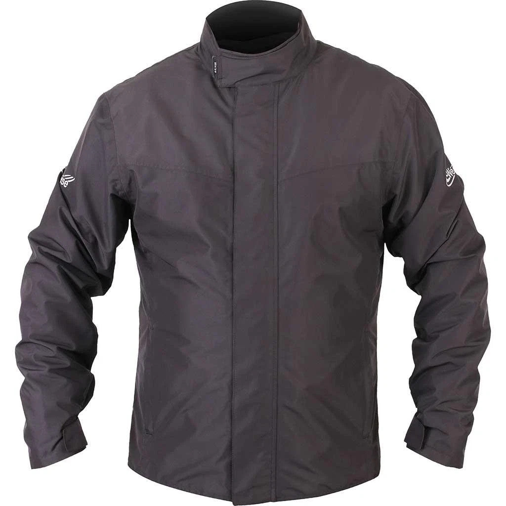 Weise Tempest Waterproof Motorcycle Motorbike Mesh Lined Over Jacket Black