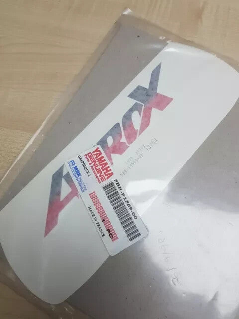 Genuine Yamaha YQ50 Aerox 1997-98 Leg Shield Decal Emblem Graphic - 5LC-F173F-00