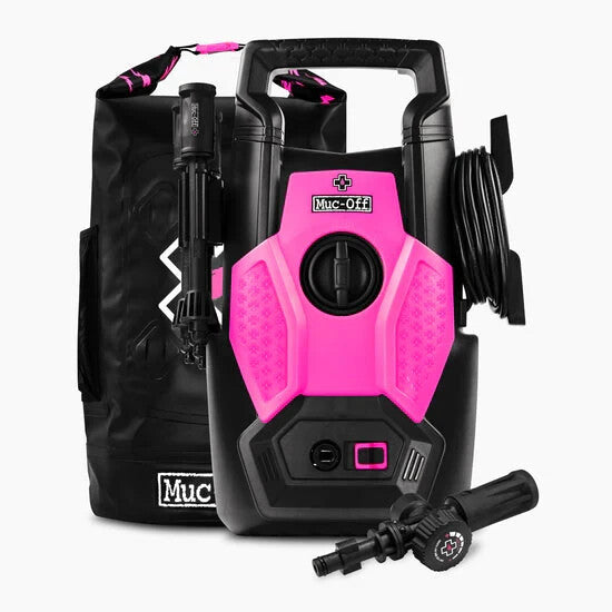 Muc Off Motorcycle Motorbike Cycle Pressure Washer Starter Kit + 30L Dry Bag