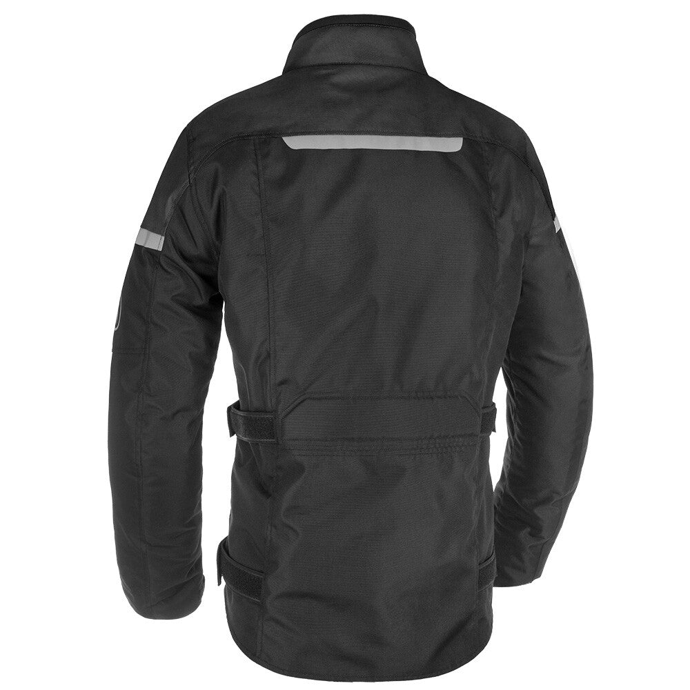 Oxford Spartan Long Waterproof Motorcycle Motorbike Jacket Black