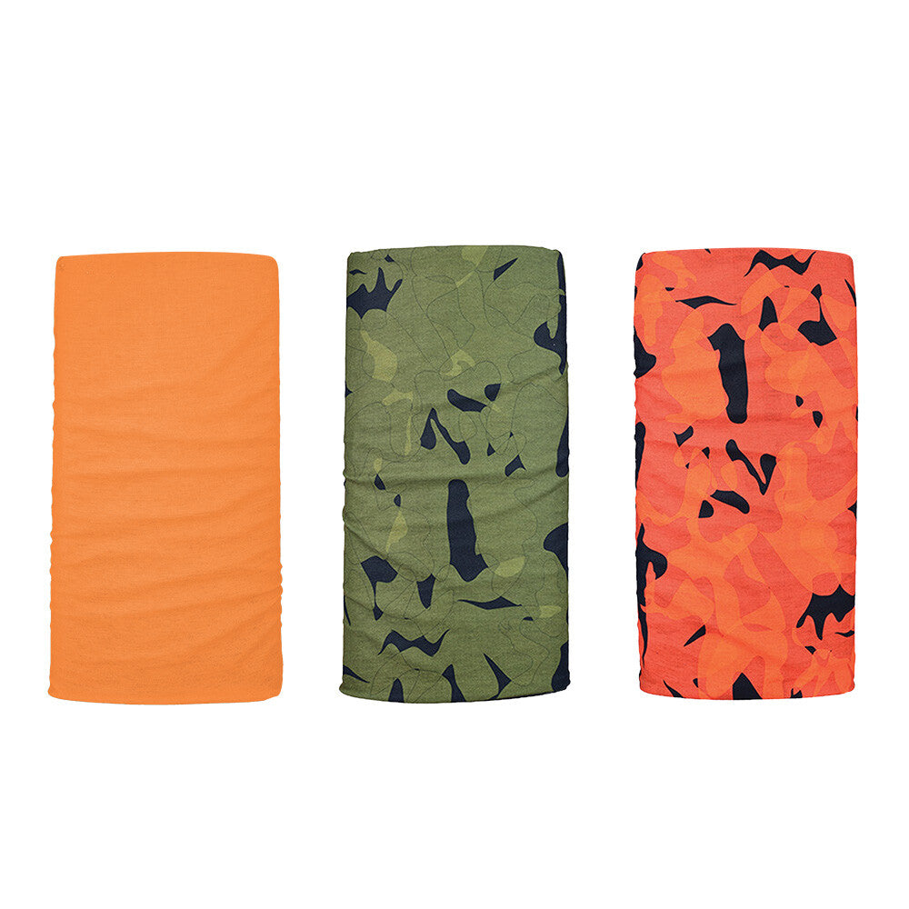 Oxford Comfy 3 Pack Neck Scarf Warmer Tube Bandana Balaclava Havoc Orange NW148