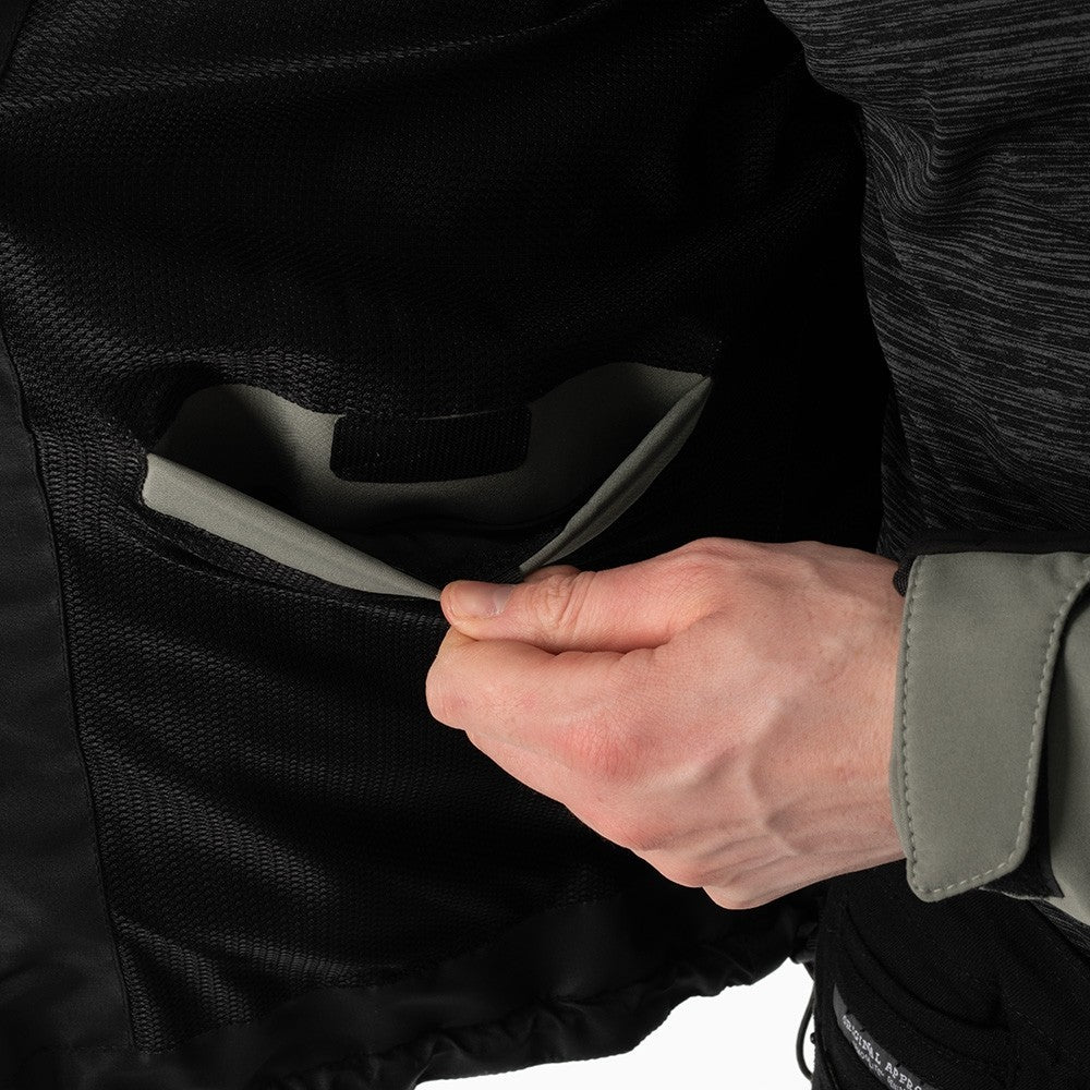 ARMR Kyoto 1.0 Softshell Windproof Motorcycle Motorbike Jacket - Green