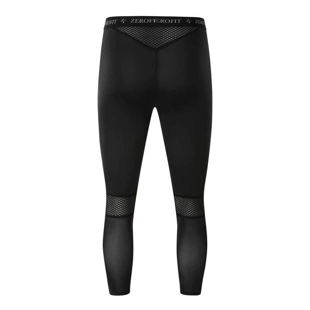 ZeroFit IceSkin Cooling Wicking Baselayer Pants Leggings - Black