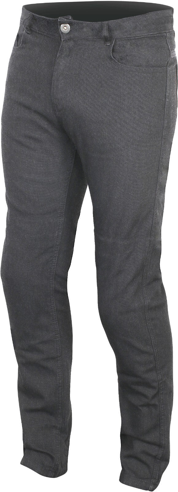 Weise Norvik CE AA Aramid Armoured Motorcycle Motorbike Short Leg Jeans - Black